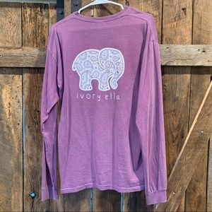 Ivory Ella long sleeve tee